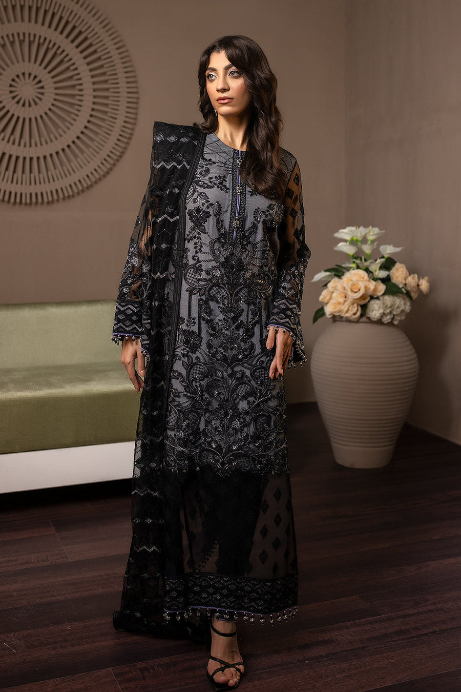Flossie Mistral (B) Avalanche Chiffon Collection Online Shopping