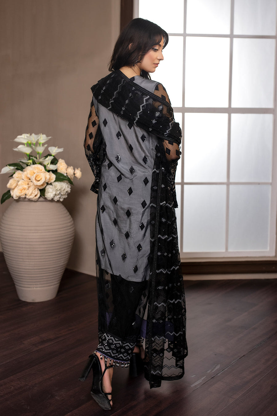 Flossie Mistral (B) Avalanche Chiffon Collection Online Shopping
