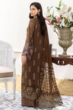 Flossie Walnut Shafaq Chiffon Collection Online Shopping
