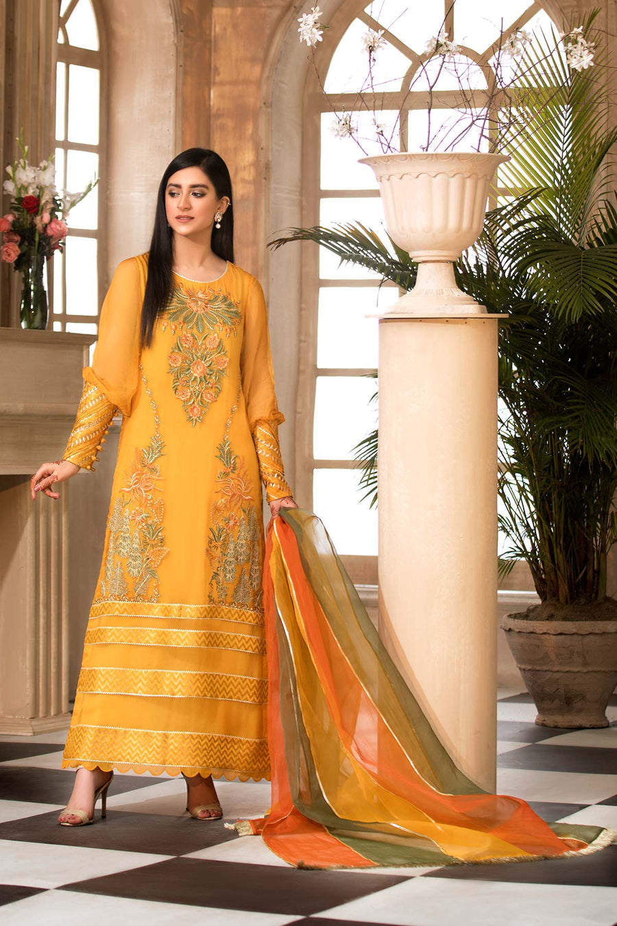 Charizma Omt21-23 Ornament Yellow