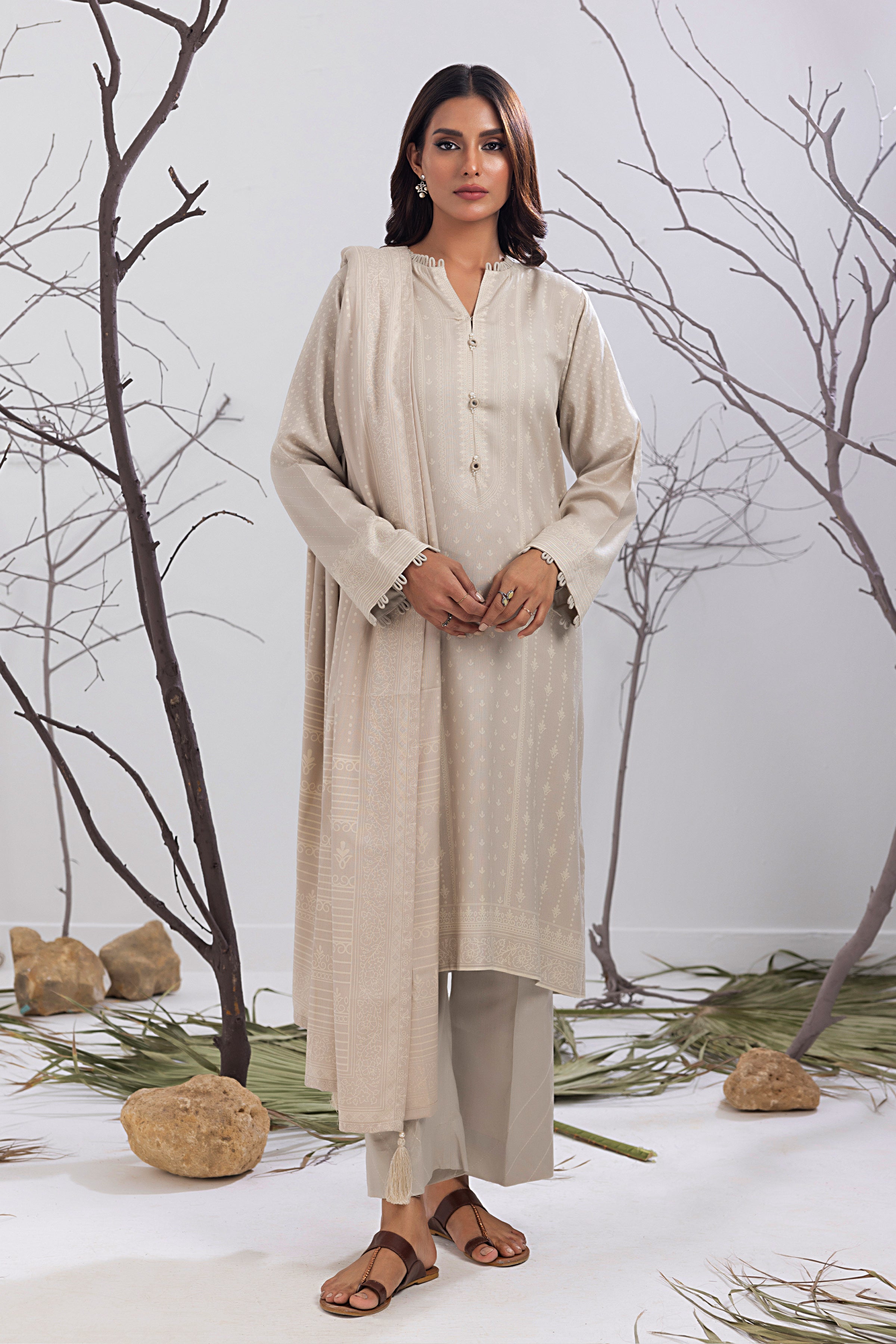 LSM Lakhany LG-SR-0153-A Winter Cashmi Vool Prints Online Shopping