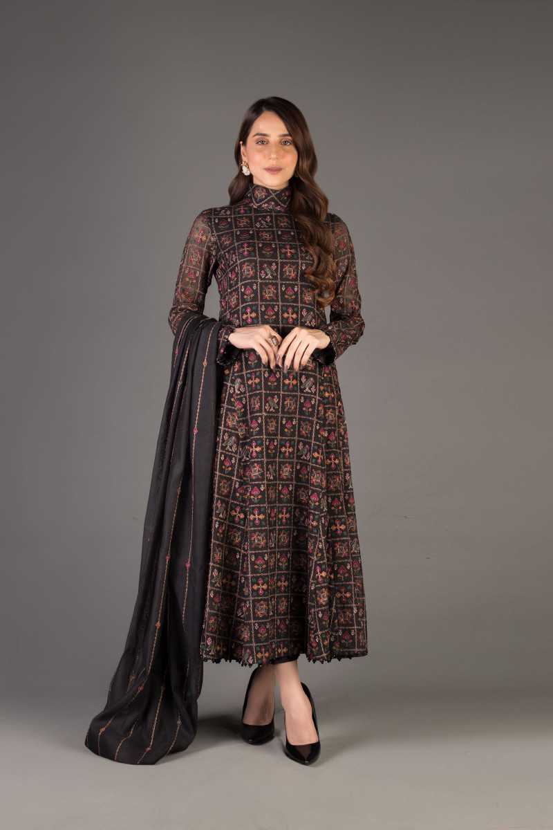Bareeze Patola Range Bnl1185 Black Collection 2021