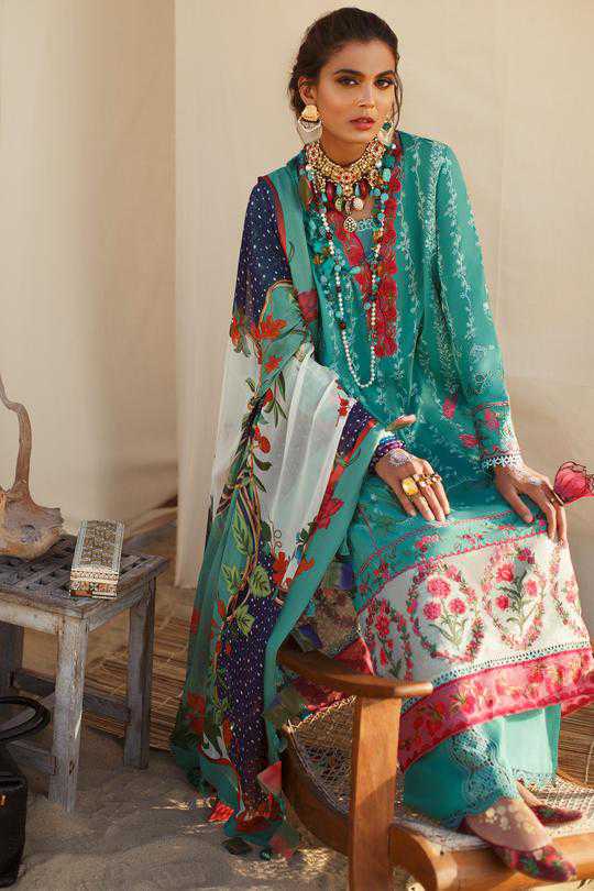 Elan El-04 B Nalah Lawn Collection 2020