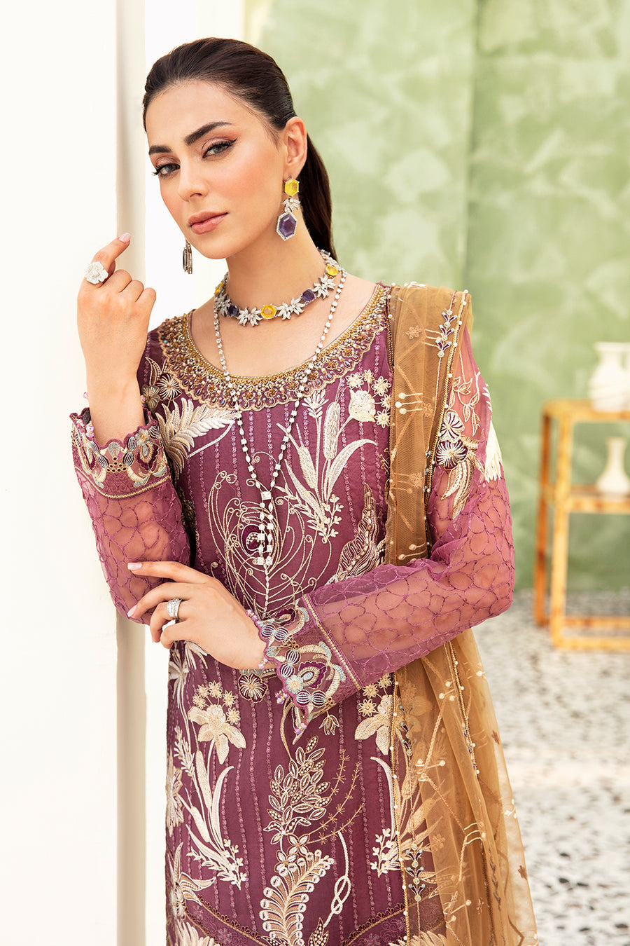 Ramsha M-910 Minhal Luxury Collection Vol-09 Online Shopping
