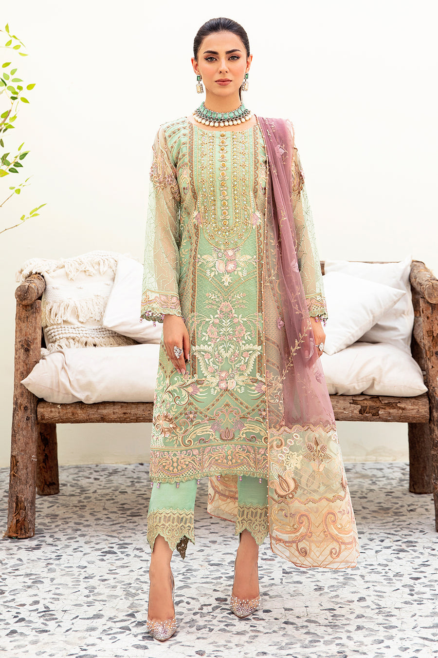 Ramsha M-905 Minhal Luxury Collection Vol-09 Online Shopping