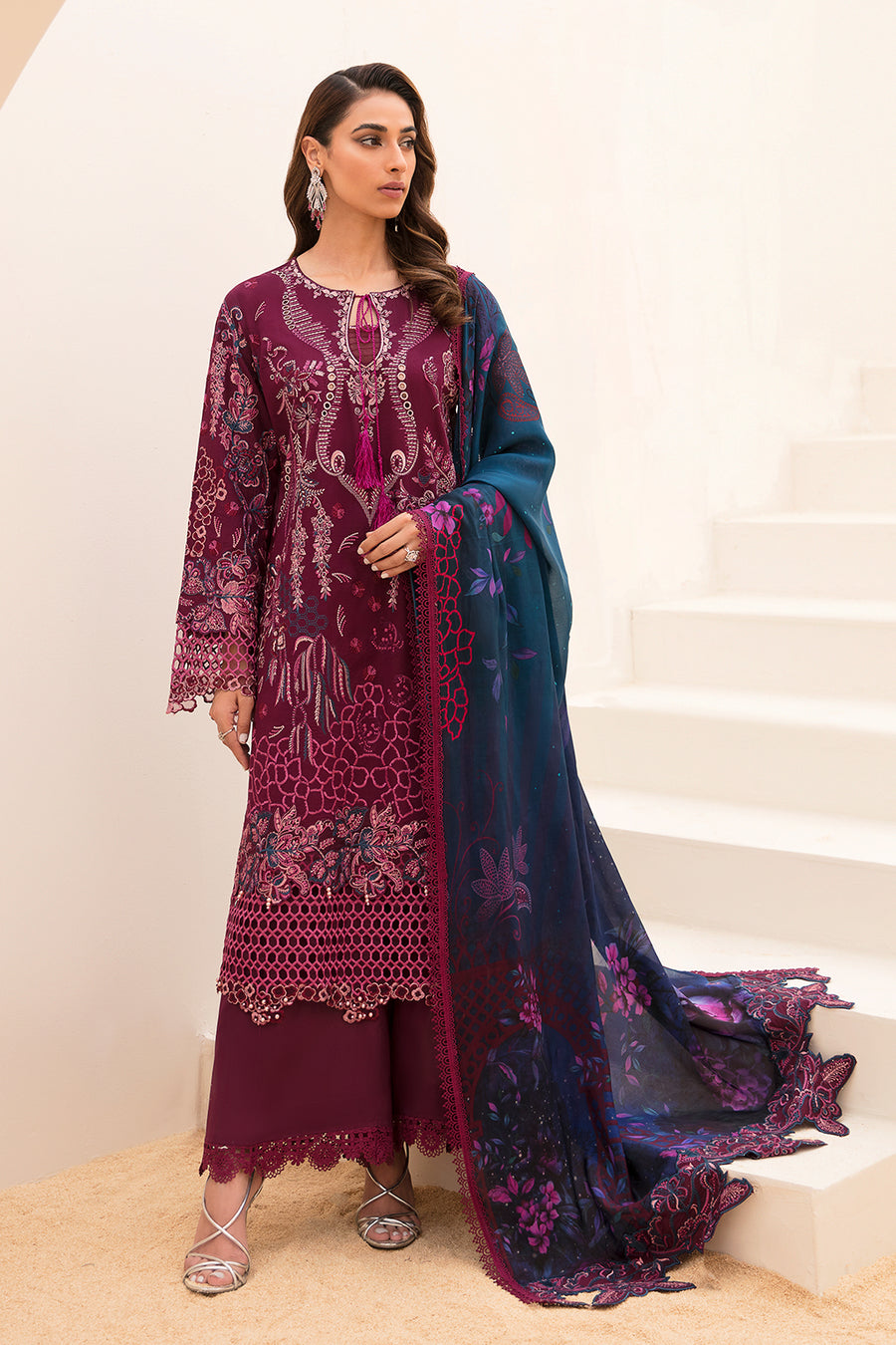Ramsha Z-705 Andaaz Lawn Collection Online Shopping