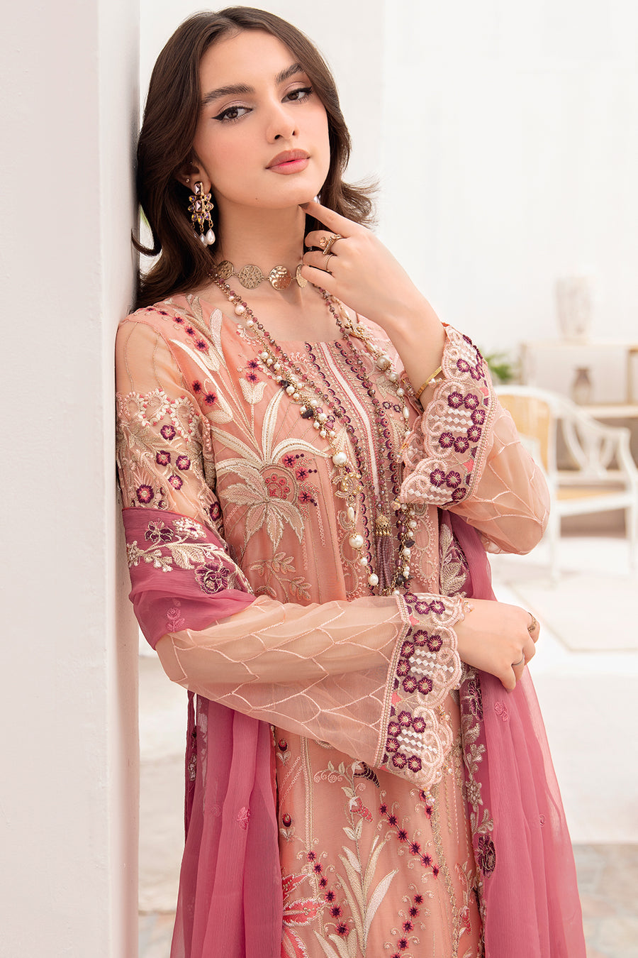 Ramsha A-702 Chevron Chiffon Collection Vol-7 Online Shopping