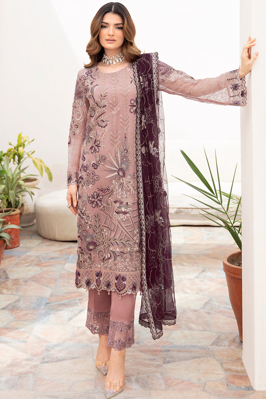 Ramsha A-709 Chevron Chiffon Collection Vol-7 Online Shopping