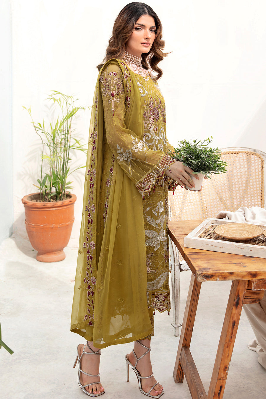 Ramsha A-706 Chevron Chiffon Collection Vol-7 Online Shopping