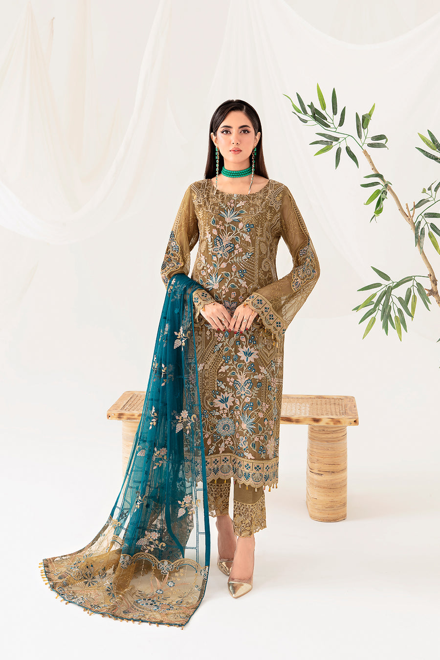Ramsha D-1012 Rangoon Chiffon Collection Vol 10 Online Shopping