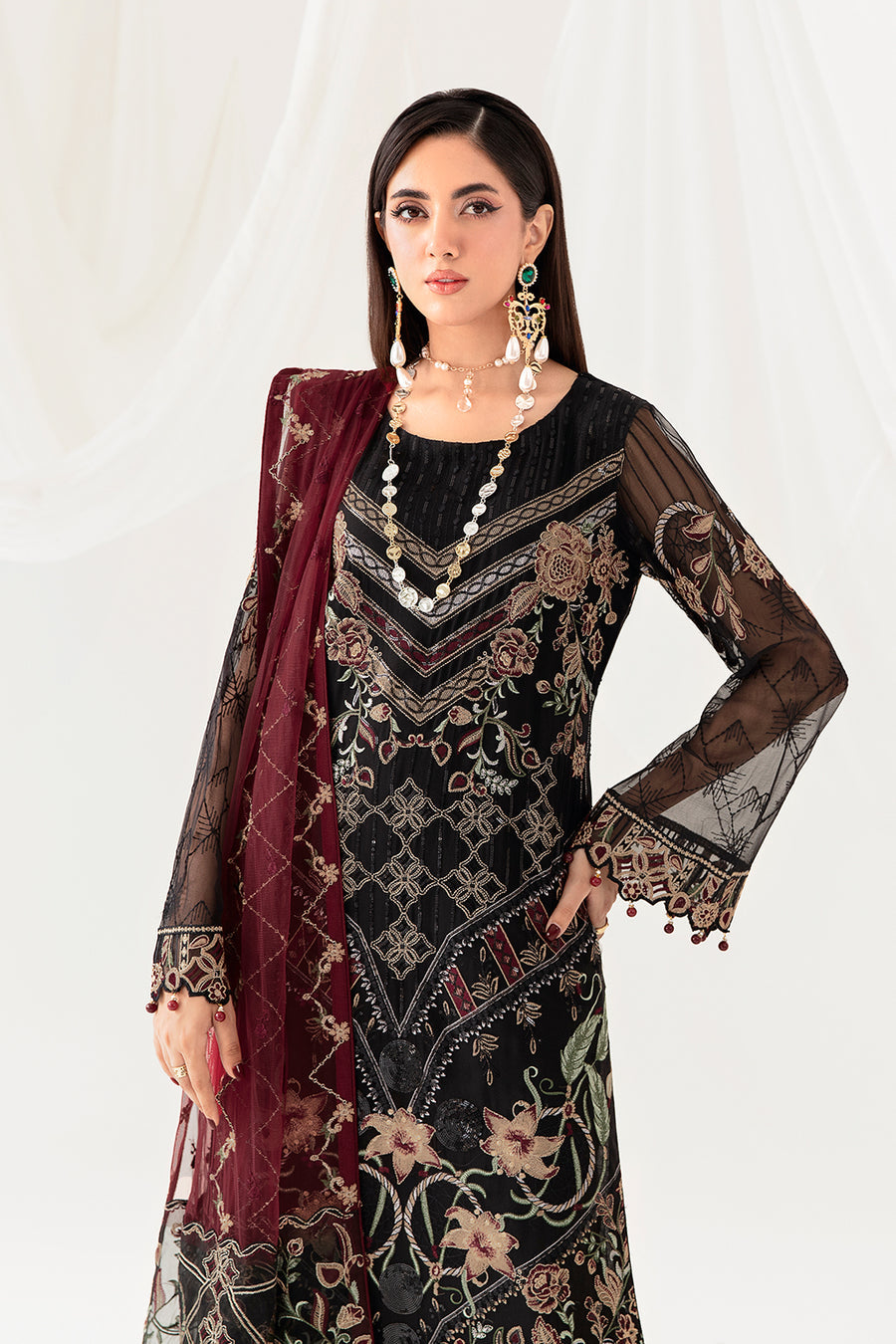 Ramsha D-1008 Rangoon Chiffon Collection Vol 10 Online Shopping