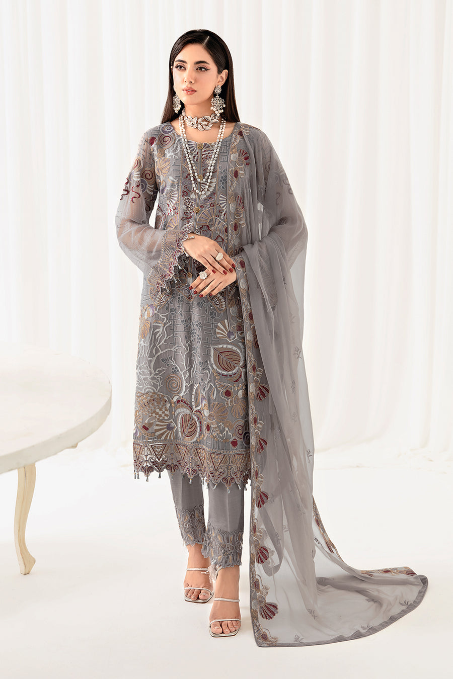 Ramsha D-1006 Rangoon Chiffon Collection Vol 10 Online Shopping