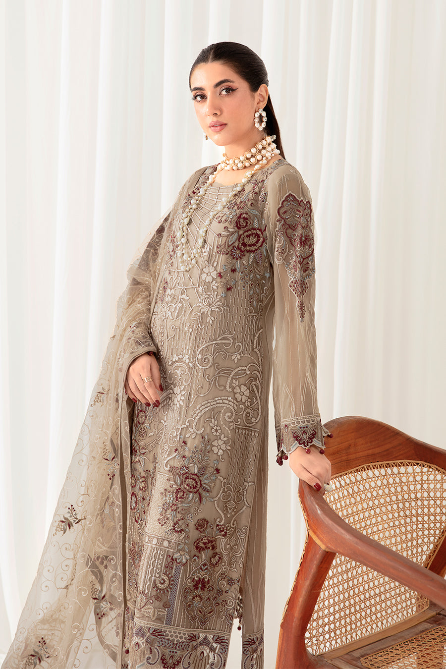 Ramsha D-1009 Rangoon Chiffon Collection Vol 10 Online Shopping