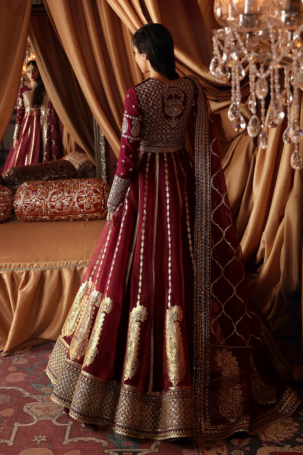 Afrozeh Muskan Divani Silk Edit Online Shopping