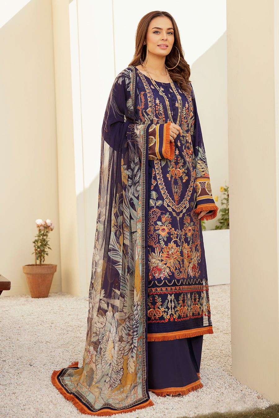 L-301 Ramsha  Online Mashaal Lawn 2022