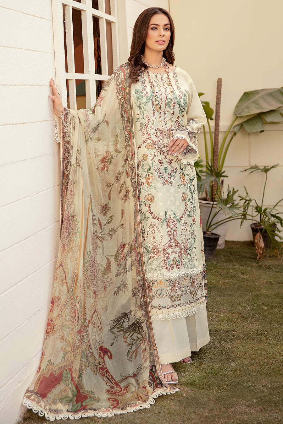 Ramsha L 306 Mashaal Lawn  2022 Online Shopping