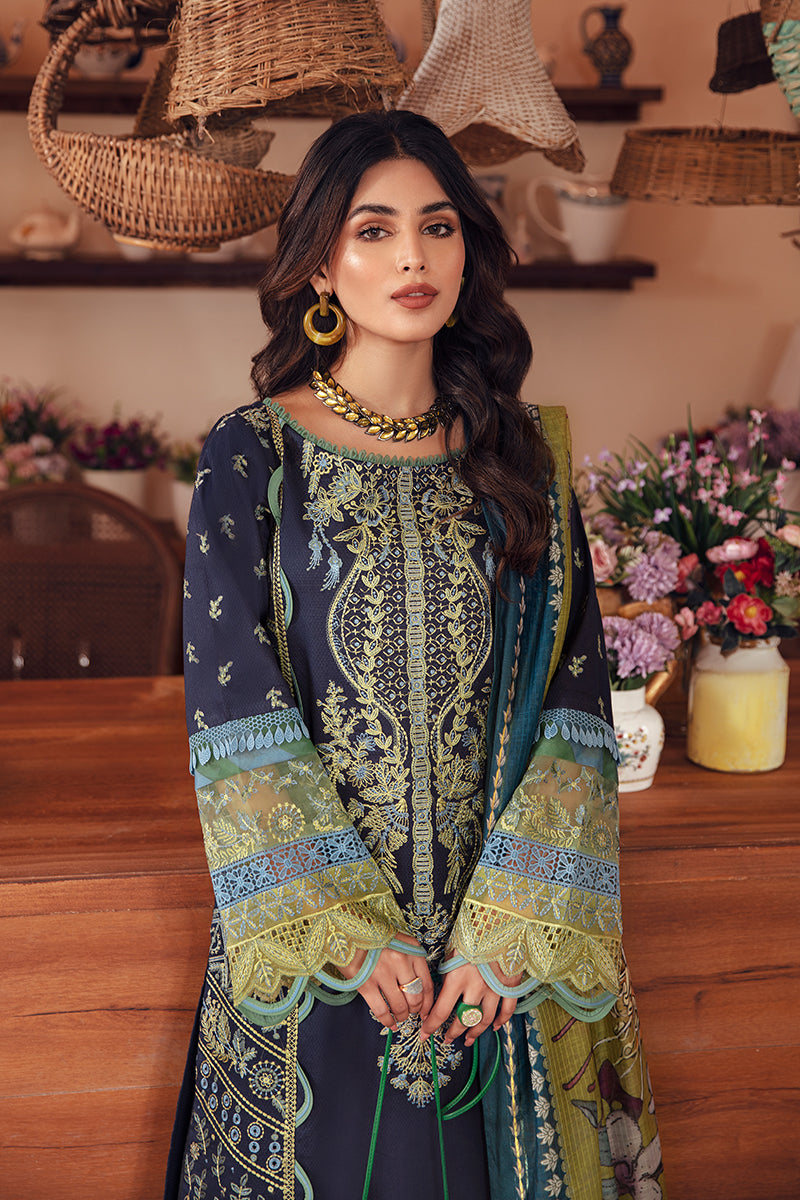 Blue-musk Rang Rasiya Online Luxury Lawn 2022