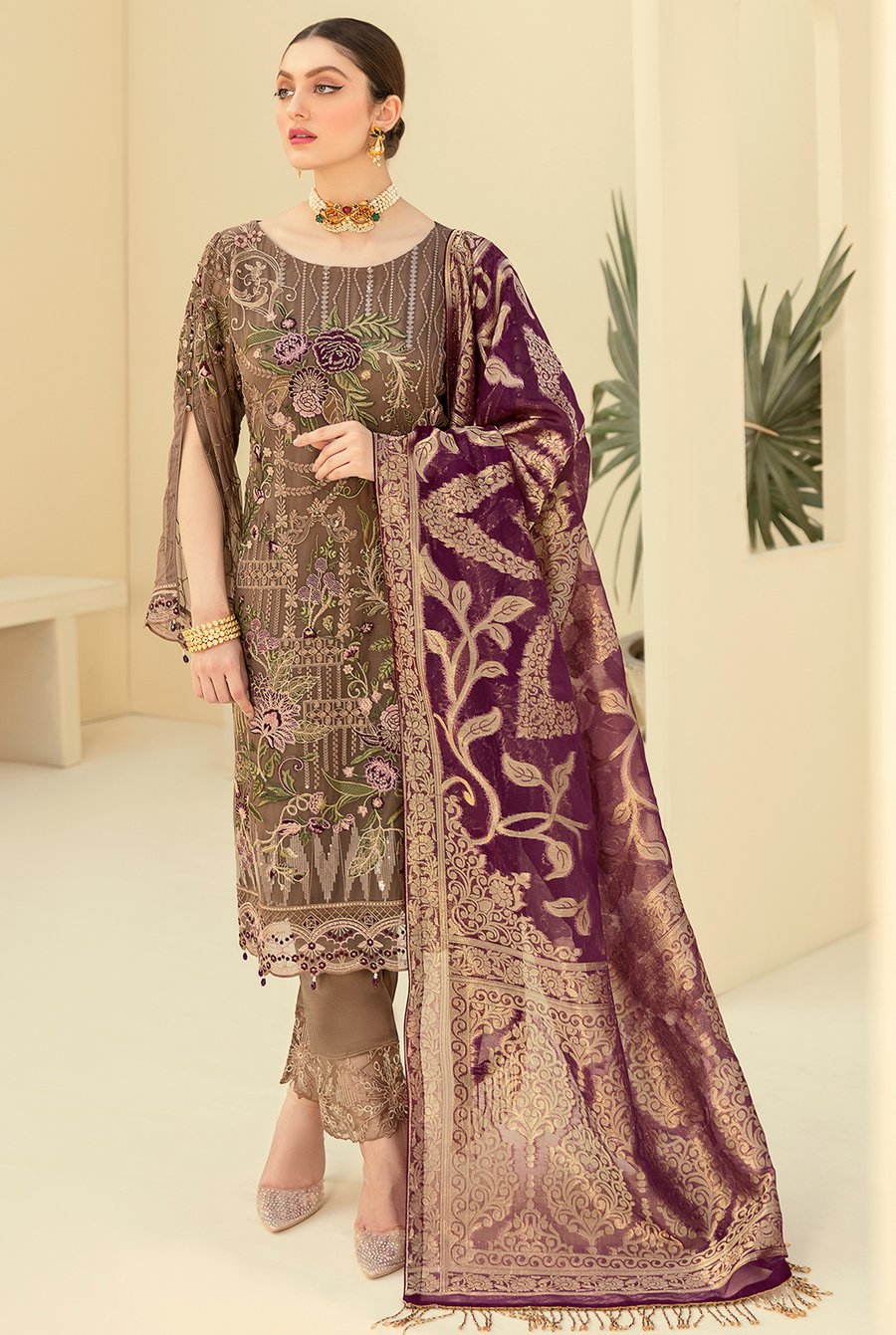 Ramsha D 712 Chiffon Volume 7 2021