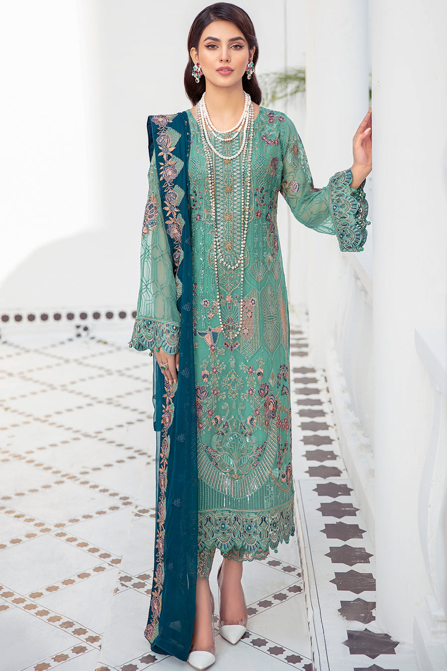 Ramsha F-2102 Chiffon Collection 2022 Online Shopping