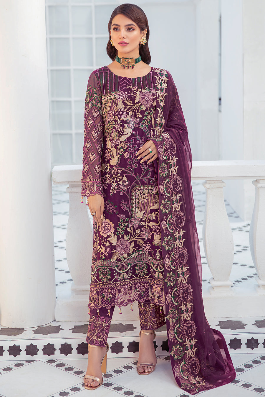 Ramsha  F 2107 Chiffon Vol 27 2022 Online Shopping