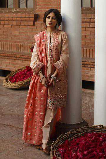 Cross Stitch Misty Breeze Tabeer Premium Lawn 2,021