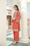 Cross Stitch Paprika Flint - 2 Piece Dastaab Khaddar Linen V2 2021