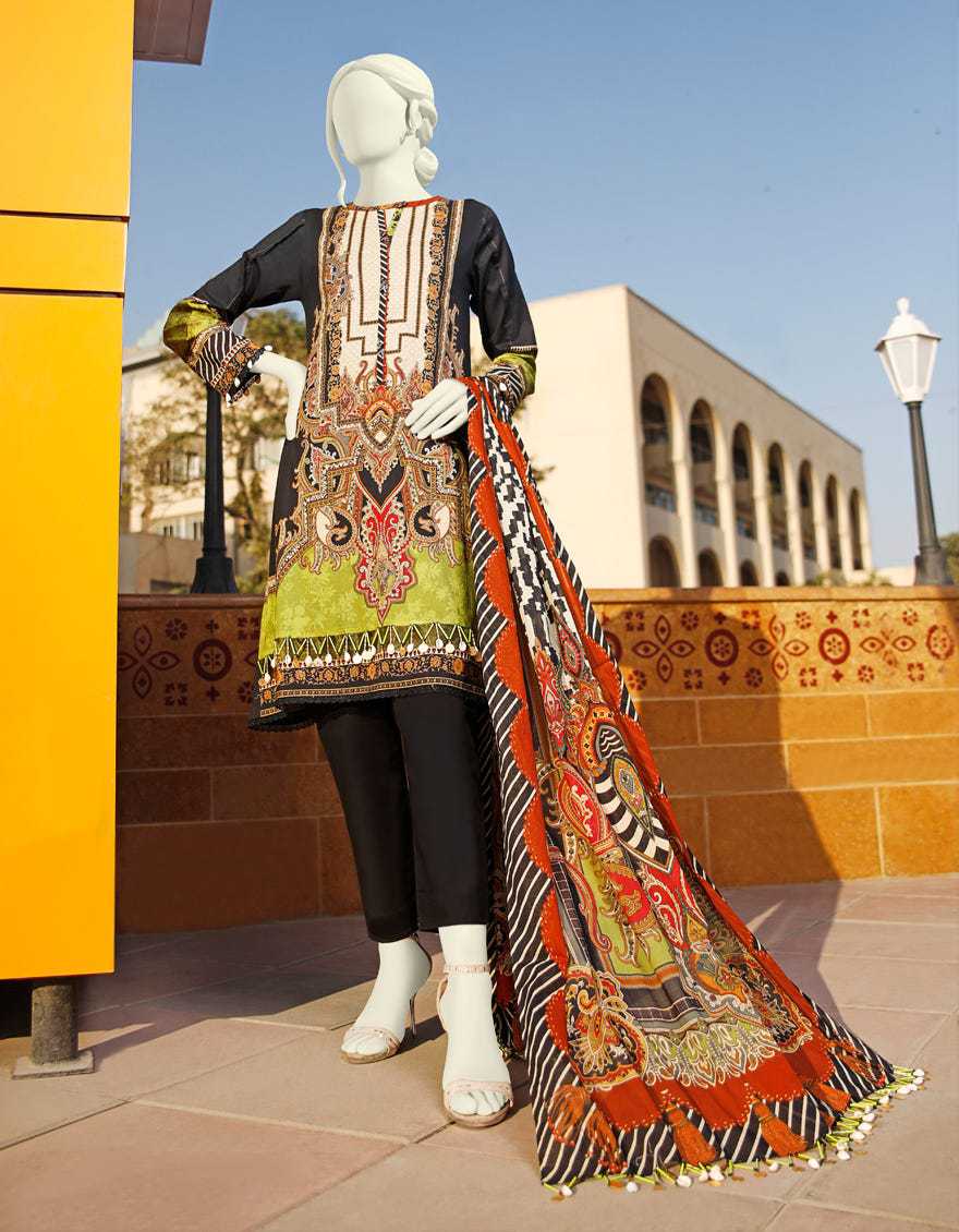 Junaid Jamshed JLAWN S-21-139 FUSION Spring Summer 2021