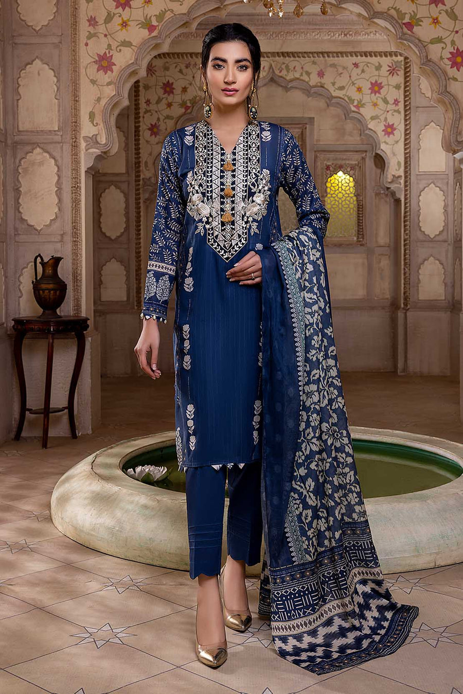 So Kamal DPL 2377 Luxury Lawn 2022 Online Shopping