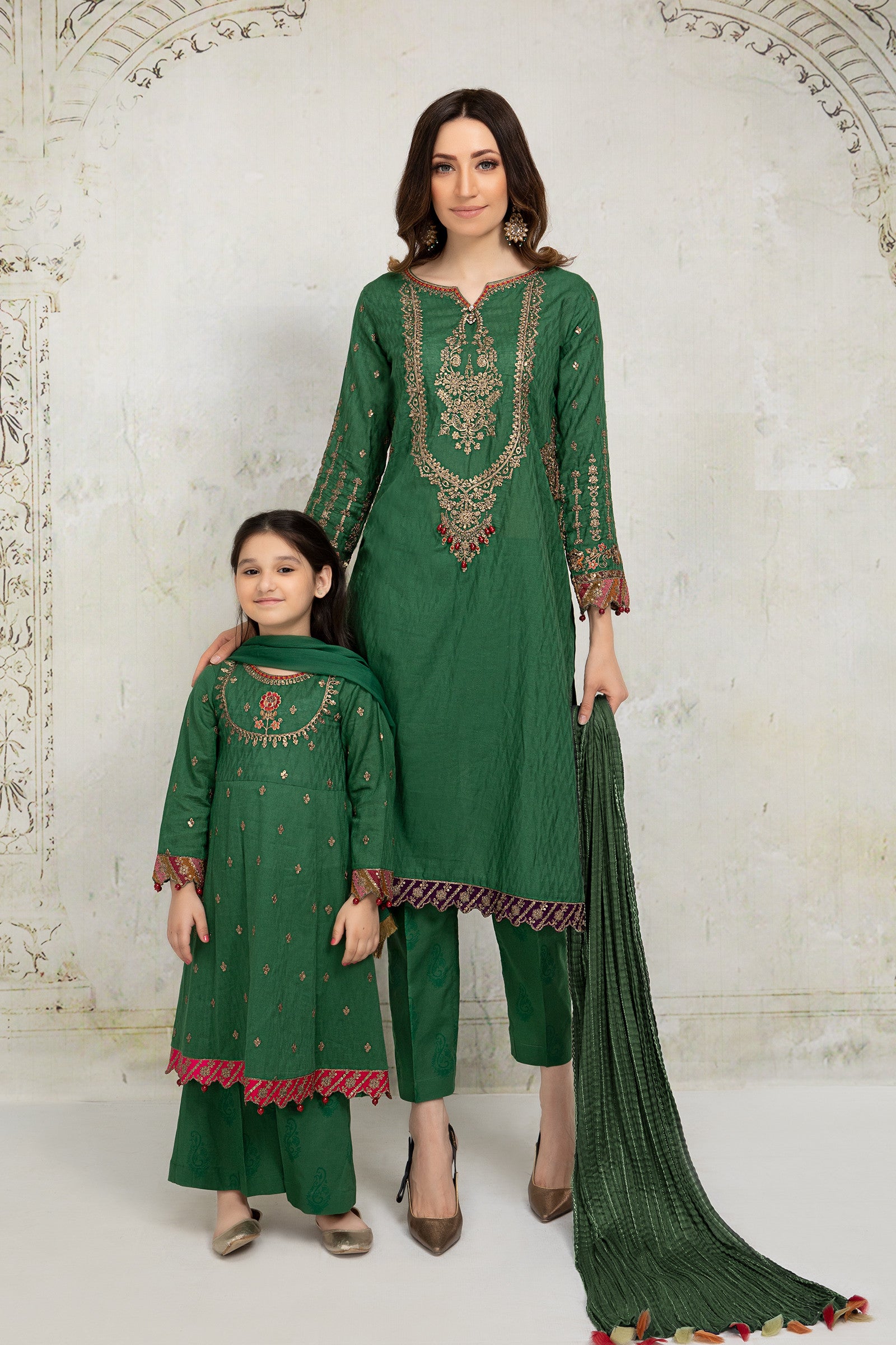 Green MKD-EA21-18 Maria B Mommy & Me 2021