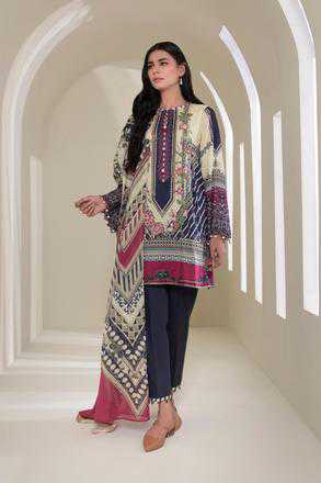 Sapphire Floral Dreams B Lawn Volume 5 2020