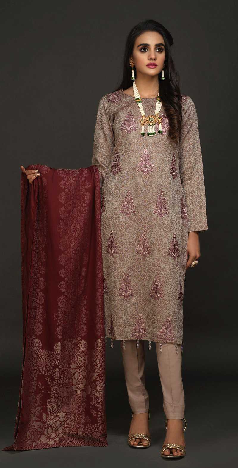 Salitex Lawn Jaquard Collection Vol 5 Design 488 2020 | Salitex Lawn