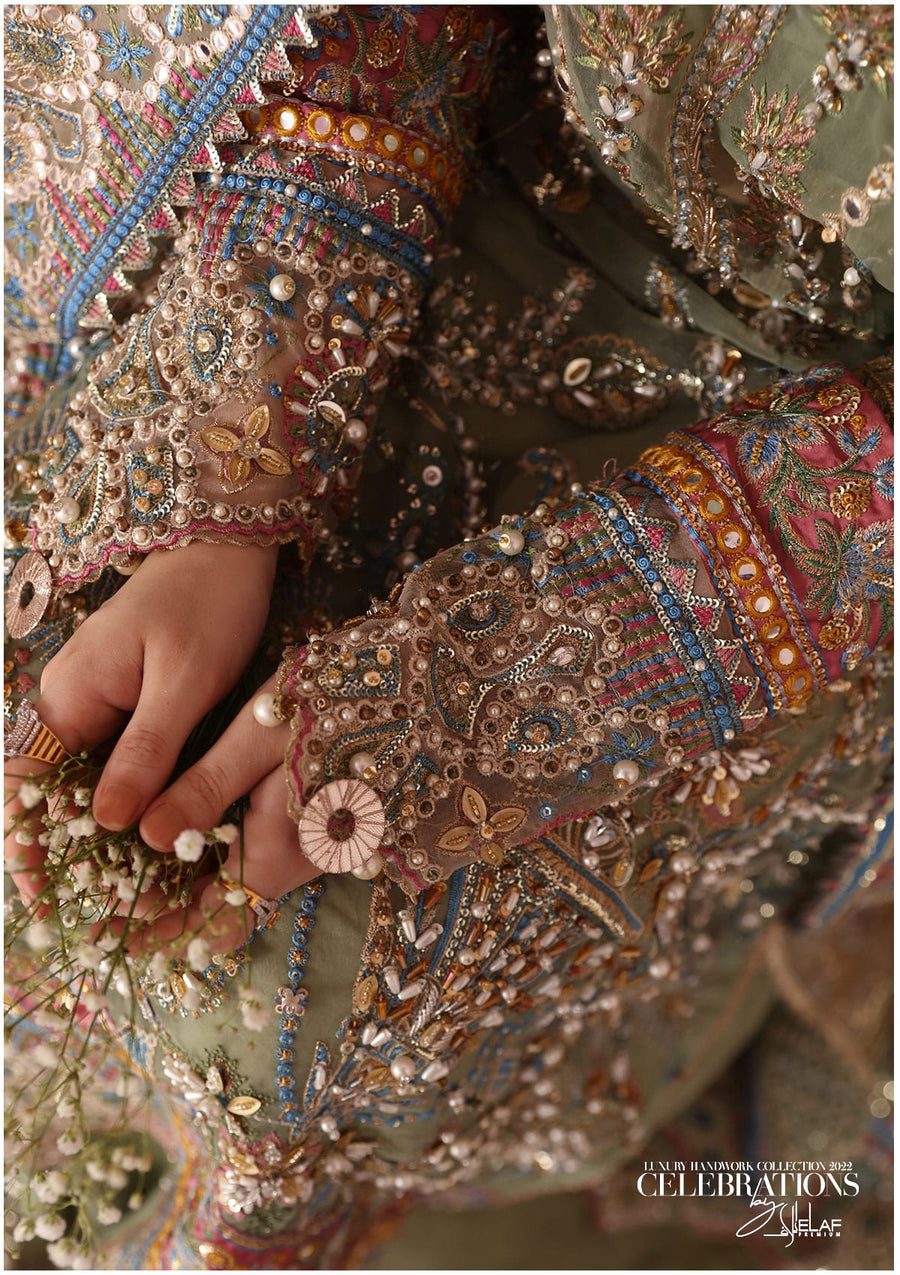 Elaf Premium ECC-4- Mariee Celebrations Luxury Handwork Collection 2022 Online Shopping