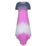 Elegant Ladies Solid Tank Top Dress Sleeveless O-Neck Casual Dress Maxi Dress Beach T-Shirt Dress UK Size S-5XL