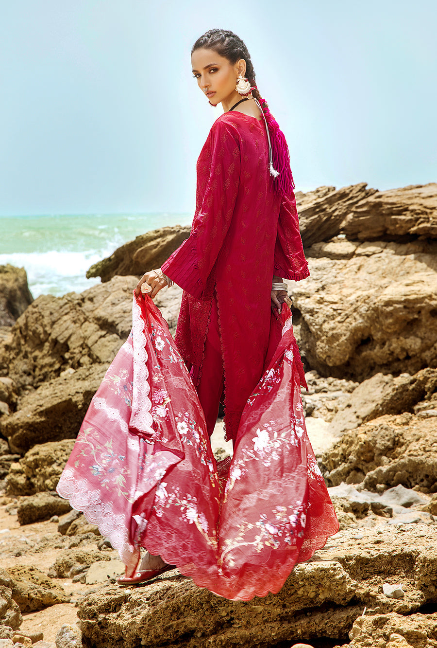 Adan Libas Design # 5702 Monroe Lawn Collection Online Shopping