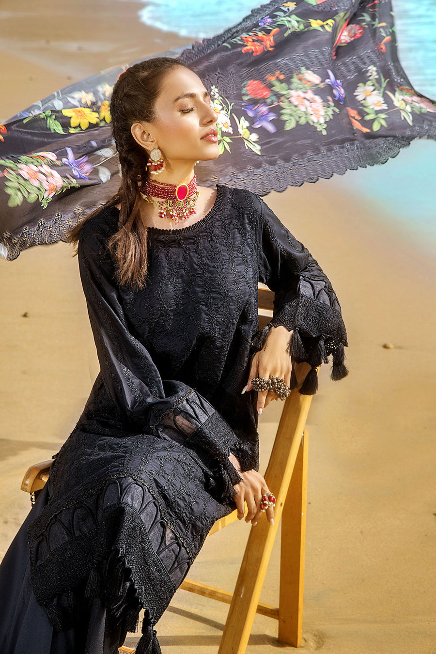 Adan Libas Design # 5709 Monroe Lawn Collection Online Shopping