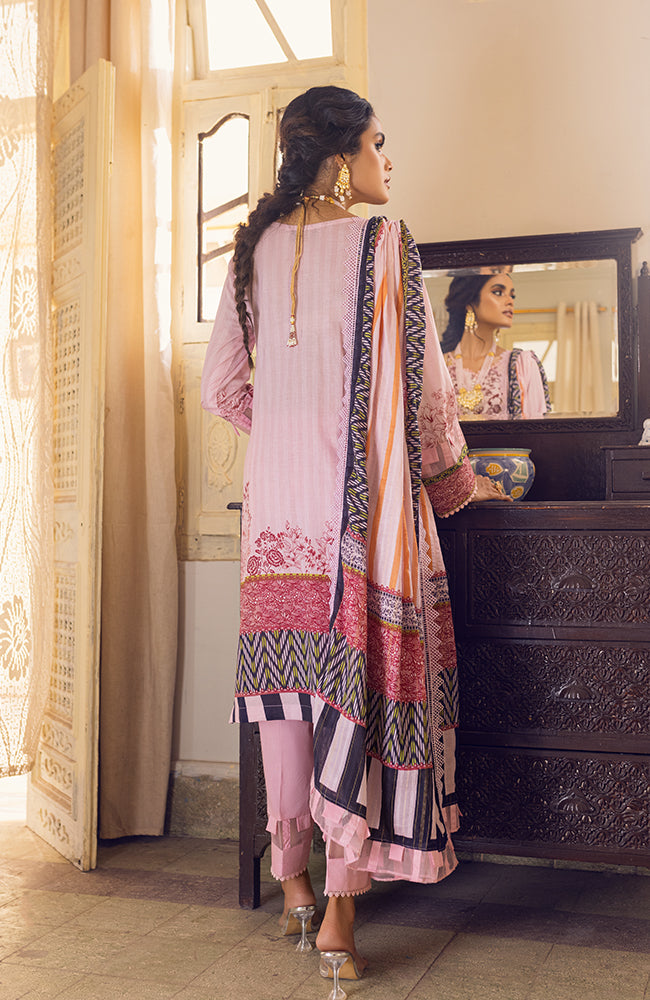 Alzohaib CCDE-22-03A Coco Digital Embroidered Lawn 2022 Online Shopping