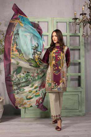 Sapphire Rustic Drama A Summer Lawn Collection 2020 | Sapphire Lawn