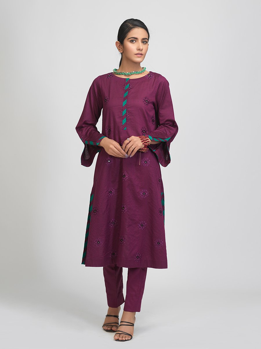 Lawn Jacquard Shirt Casual Pret Cp 00087 Salitex Summer Collection 2021