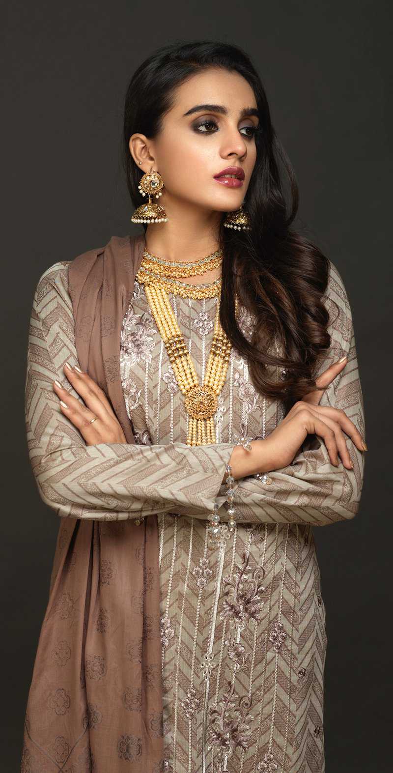 Salitex Lawn Jaquard Collection Vol 18 Design 490 2020 | Salitex Lawn