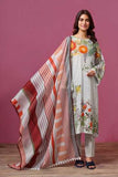 Nishat Linen 42001064 - Digital Printed Embroidered Lawn, Cambric & Chiffon 3PC Summer Lawn 2020