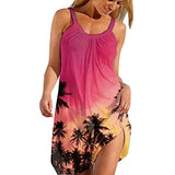 Sun Dresses Women Colorful Sexy Sleeveless V Neck Summer Casual Maxi Dress Beach Party Long Dress | Original Brand