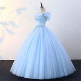 Datangep Women's Lace up Ball Gown Long Quinceanera Dress with Pleated Straps