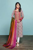 Nishat Linen 42001294 - Printed Embroidered Lawn, Cambric & Voil 3PC Summer Lawn 2020