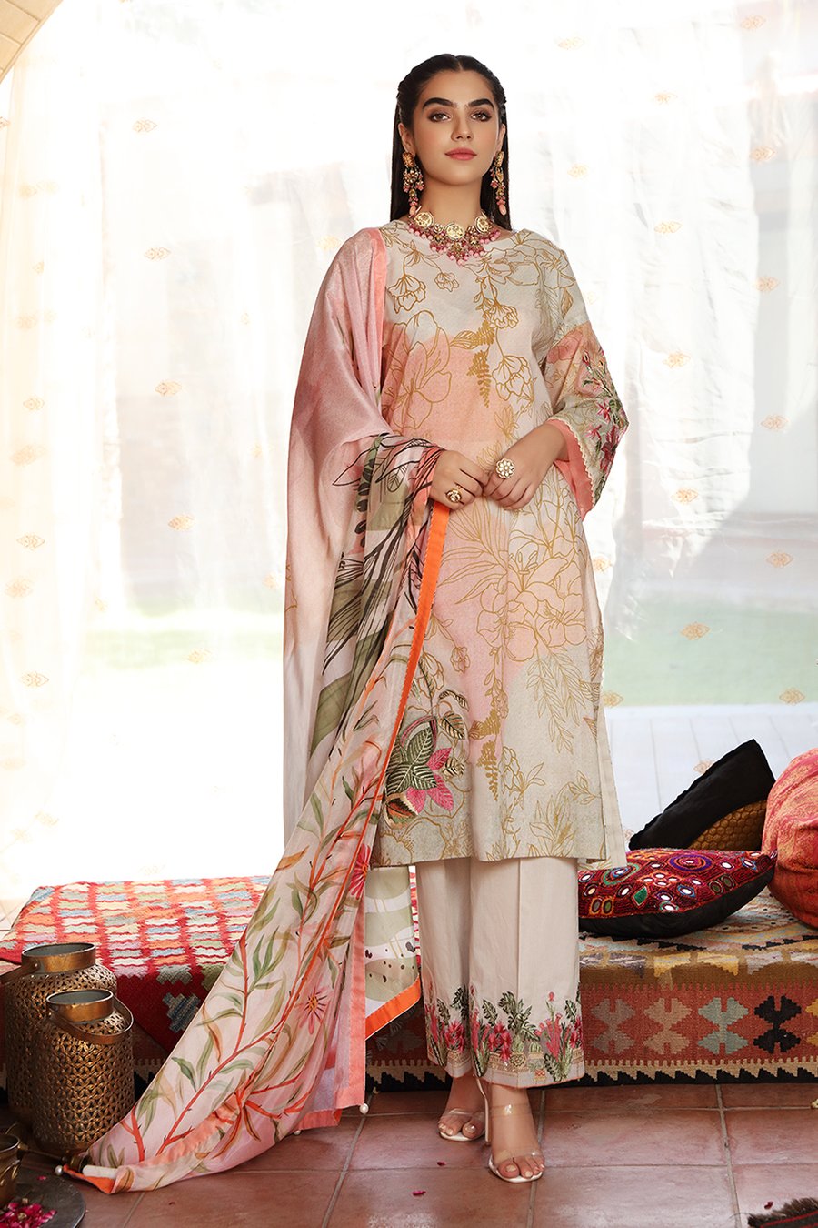 Nishat Linen 42101529 Dawat E Eid 2021