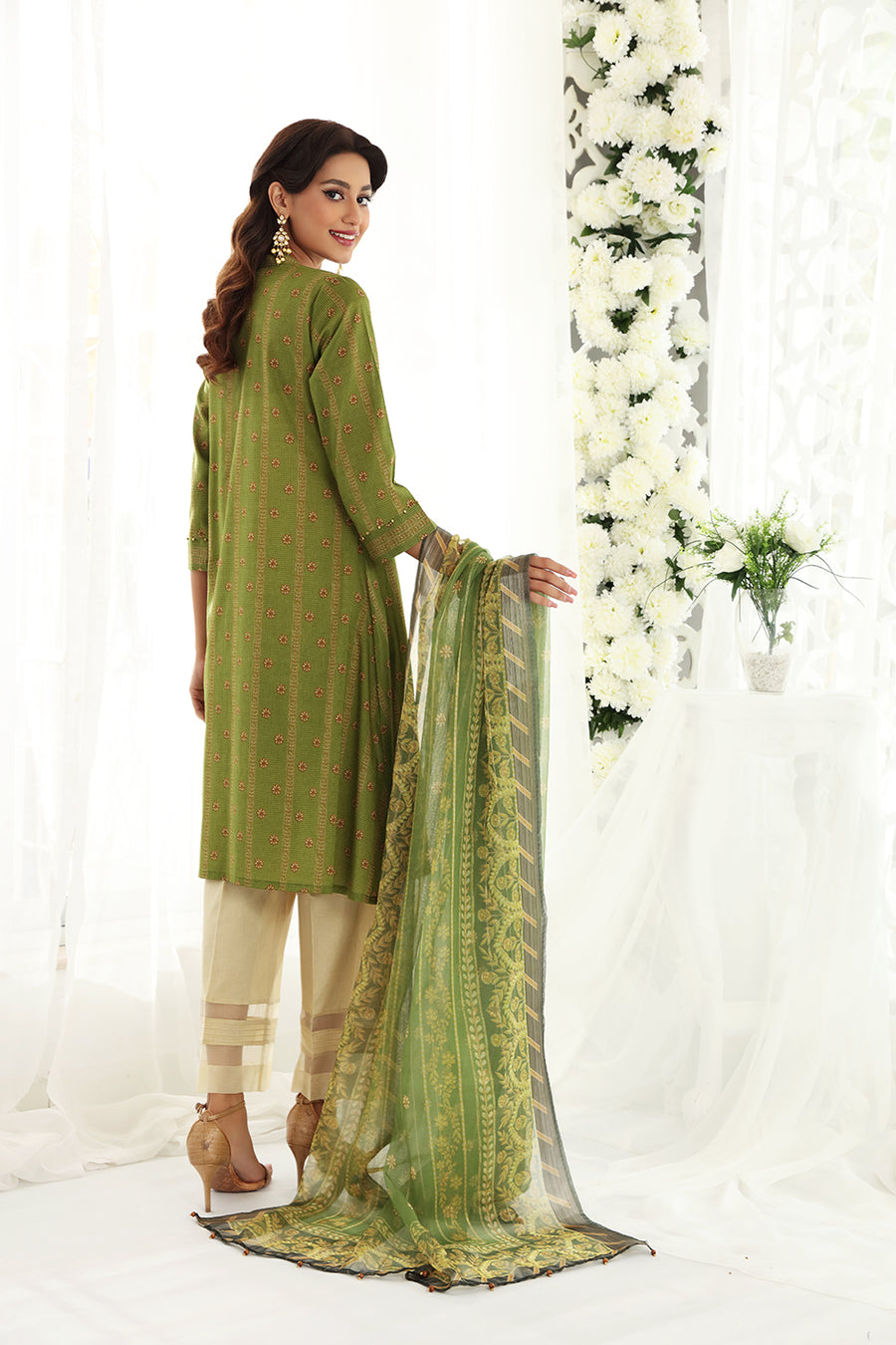 Nishat Linen 42201692-Printed 2PC Amaltas Sunheri Eid Collection 2022 Online Shopping