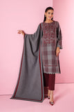 Nishat Linen 42205046 Embroidered Yarn Dyed 3PC Winter Being You 2022 Online Shopping