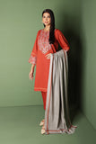 Nishat Linen 42205064 Embroidered 3PC Winter Being You 2022 Online Shopping