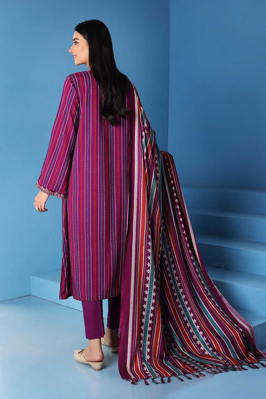 Nishat Linen 42206109 1 Printed Embroidered 3PC Winter Being You 2022 Online Shopping