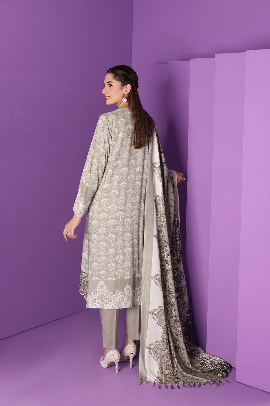 Nishat Linen 42206110 1 Printed Embroidered 3PC Winter Being You 2022 Online Shopping