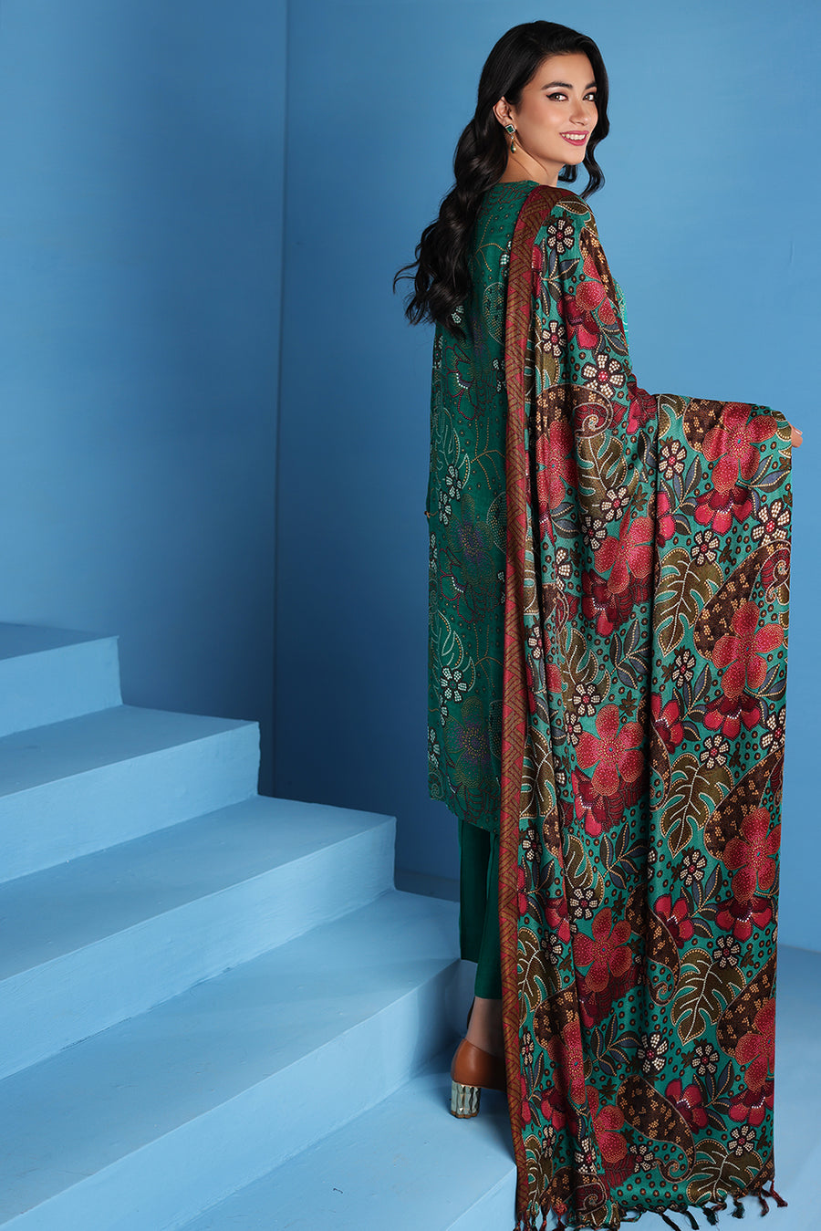 Nishat Linen 42206115 Printed 3PC Winter Being You 2022 Online Shopping